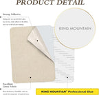 Coarse Linen Repair Patches, Self-Adhesive Linen Fabric Patches, 8X11 inch 2 PCS, Multi Color, Can be Used for Linen Sofa Repair and Linen Clothes Repair(8" x 11"-2PCS,Light Beige)