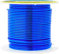 Mandala Crafts 14 Gauge Anodized Aluminum Craft Wire for Jewelry Making - 60 FT Colored Flexible True Blue Wire - Bendable for Bonsai Armature Crafting Sculpting