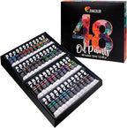 Zenacolor Oil Paint Set 48 x 12mL (0.4Oz) Pack of 48 Tubes of Oil Paints for Canvas Painting