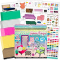 Fashion Angels Interior Design Sticker Stylist - 20 Style Boards with 14 Sticker Sheets - Interior Design Set for Kids - Room Design Kit for Girls - 550+ Aesthetic Room Decor Stickers - Ages 6 and Up