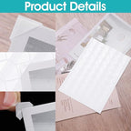 408PCS Photo Corners Self-Adhesive Acid Free Photo Corners Scrapbook Picture Corner Picture Mounting Corner for DIY Scrapbook, Album, Journal, Memory Books
