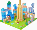 Magnetic Blocks, Modern City Edtion, Magnetic Building Cubes Boys & Girls Toys Age 3-5 4-8 5-7 Sensory Gift for Kids，Magnets Cubes，Upgraded STEM Gift, 1.2 Inches,