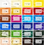 MEEDEN Chrome Green Acrylic Paint: 1 L /33.8 oz Heavy Body Gloss Non-Toxic - Thick Art Paints for Canvas Crafts Wood Metal Plastic Wall