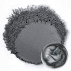 Ceya Mica Powder, 5.3oz/ 150g Charcoal Grey Pearlescent Effect Colorant Pigment Powder for Epoxy Resin,Tumblers, Slime Bath Bomb, Soap Dye, Slime, Candle, Resin Crafting, Paint, Jewelry, Nail Polish