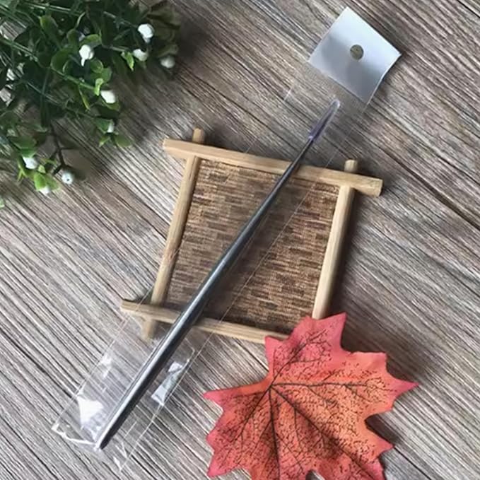 1 PCS Clay Needle Tools Sculpting Ceramics Pottery Carving Tools for Model Clay Supplies,Stainless Steel Ceramic & Pottery Needle Tools 5.9 Inch Texture Needle Pottery Scoring Tool,Silver, LXLVOUEG