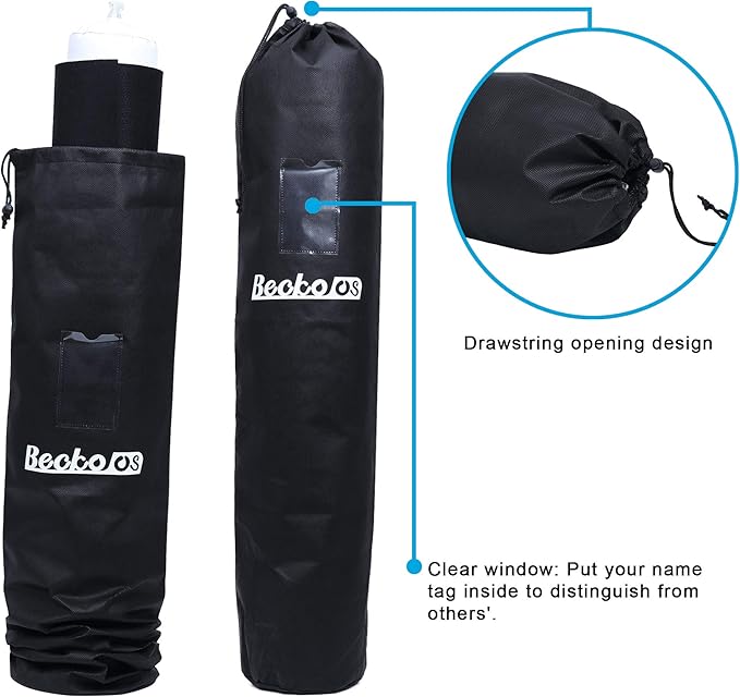 Becko US Puzzle Mat Roll Up with Drawstring Storage Bag, Felt Rollup Mat for Easy Transport & Storage, Portable Puzzle Board Puzzles Saver Keeper for Jigsaw Puzzles Up to 1500 Pieces
