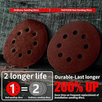 Sanding Disc 5 Inch 8 Hole, 100 Pcs Orbital Sanding Discs Hook and Loop, Sandpaper for polishing and Grinding, 600 Grit Sand Paper for Random Orbital Sander