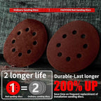 Sanding Disc 5 Inch 8 Hole, 100 Pcs Orbital Sanding Discs Hook and Loop, Sandpaper for Wood, 120 Grit Sand Paper for Random Orbital Sander
