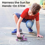 Sillbird Solar Building Robot Kit STEM Gift for Boys Aged 8-14, 12-in-1 DIY Science Educational Toys for Kids Birthday, Solar Powered Robotic Set with 190 Pieces