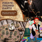Hanaive 100 Pcs Pirate Coins Plastic Kids Fake Play Coins Replica Spanish Doubloons for Pirate Party Treasure Chest Board Games Tokens Toys Cosplay St. Patrick's(Bronze)