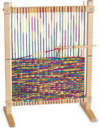 Melissa & Doug Wooden Multi-Craft Weaving Loom: Extra-Large Frame (22.75 x 16.5 inches)