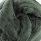 Desert Breeze Distributing – 100% Natural Merino Wool Roving, Wool for Spinning, Tapestry Yarn, Needle Felting, Wet Felting, Big Yarn Roving, 19 Micron, 70mm Staple Length, 8 OZ Size, Color Pine Green