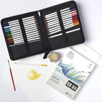 Winsor & Newton Studio Collection Artist Pencils, Watercolor Pencil Wallet, Set of 26