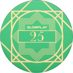 SLOWPLAY Nash Ceramic Poker Chips in Bulk, Casino Grade Ceramic 10-Gram Poker Chip for Texas Hold'em, 39mm Professional Chips Pack of 50 with Denomination of 25