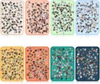 8 Pcs 12'' x 8.7'' Extra Large Puzzle Sorting Trays Stackable Puzzle Trays for Sorting Piece Sorter Jigsaw Storage Accessory for Sorting 2000/3000/5000/6000 Pieces