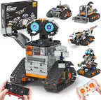 5in1 STEM Robot Building Kit for Kids 6-14+, APP & Remote Control STEM Robot Dinosaur Car Building Toys for Kid Science Learning, 688 Pcs DIY Building Blocks Set, Boys Girls Birthday Xmas Gifts Ideas