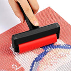 Ciieeo 10 Pcs Red Roller Mini Tools Hand Tools Tools Printmaking Brayer Hard Rubber Applicator DIY Craft Brush Manual Rubber Roller Small Brayer Painting Roller Ryle Plastic Ink