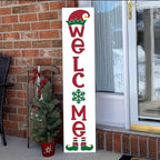 Christmas Stencils for Painting on Wood Let It Snow Stencil for Porch Sign Merry Christmas Stencil Believe Snowman Holiday Stencils for Crafts Reusable