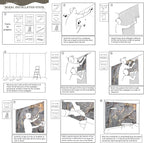 AFZEVEB-Gray and Gold Marble Wallpaper Wall murals for Bedroom 159"x107"(Not Peel and Stick)