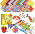 308 Sheets Origami Paper Kit, 5.5inch Craft Origami Set for Kids Ages 5-12, with 54 Patterns & Guiding Book for Beginners, Art Projects for Children Adult, Birthday Christmas Gifts for Boys&Girls