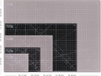 Elan Cutting Mat 36x60 Black & Taupe, Extra Large Self Healing Cutting Mat 36 x 60 Inch, 5-Ply Craft Board Black, Hobby Board for Sewing and Quilting