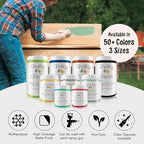 Chalky Chicks All-in-One Chalk Paint for Furniture or Cabinet - 16 Fl Oz - Matte Finish Paris Pink for Metal, Wood Furniture Paint - No Sanding All-in-One for Home Decor & Crafts, USA Made