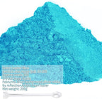 Mica Powder,7.05OZ（200g）,Luster Blue Mica Powder Pigment for Epoxy Resin，Lip Gloss，Car Paint，Dye，Soap Making，Nail Polish,Epoxy Resin,Candle Making,Bath Bombs