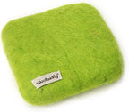 Woolbuddy Needle Felting Pad - Durable Wool Mat for Craft Projects, Foam Alternative, 6"x6"x1.5" (Lime)