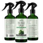3-1-2 Fiddle Leaf Fig Foliar Spray - Plant Shine & Fertilizer - Premium Spray for Indoor Plants with Essential Nutrients - Fiddle Leaf Fig Plant Food & Fertilizer - Ready-to-Use (16 OZ)