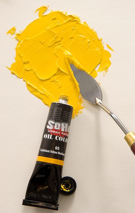Soho Urban Artist Oil Paint - Urban Grey, 170 ml Tube - Best Valued Oil Colors for Painting, Excellent Pigment Load