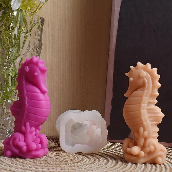 Conch Animal 3D Silicone Mold for Resin Casting & Candle Making