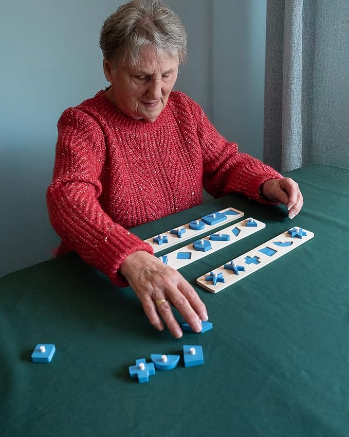 Activities for Seniors - A Shape Sorting Puzzle for The Elderly - Dementia - Alzheimer's, Learning Disabilities