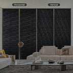 Haton Blackout Window Film, Black Out Sun Blocking Window Cover, Static Cling Frosted Privacy for Glass, Heat Control Darkening Room Coverings Shades Tint for Home Day Sleep, 35.4" x 157.4"