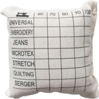 HONEYSEW Needle Sorting Pincushion – Sewing Pin Holder Pin Cushion Organizes Sewing Machine Needles for Fast, Easy Identification – Sorts 5 Sizes and 7 Types of Universal and Embroidery Needles