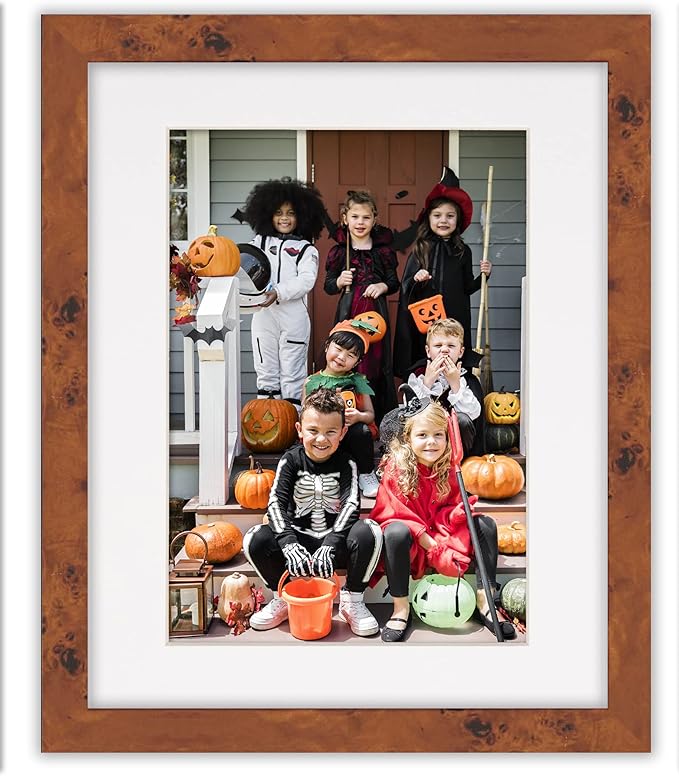 Pack of 25 Acid Free 8.5x11 Mats Bevel Cut for 7x9 Photos - White Precut Matboards for Pictures, Photos, Framing - 4-ply Thickness