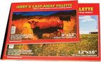 Jerry's Artarama Castaway Disposable Paper Palette Pad,12 x 16, Perfect for Painting, Students, Watercolor Paper, Heavy Coated Sheets for Acrylic and Oil Paint, (50 Sheets)