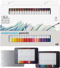 Winsor & Newton Studio Collection Artist Pencils, Watercolour Pencil Tin, 48 piece