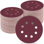 100 PCS 5 Inch Sanding Discs 1500 Grit, Round Hook and Loop Sandpaper for Random Orbital Sander