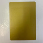 Blank Metal Plates for Laser Engraving - 4 Pack | Aluminum Sheets 0.020" Thick | CO2, Diode, Fiber Laser Compatible | Multiple Sizes & Colors (Gold (engraves black), 2x11.25 inch)