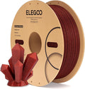 ELEGOO PLA Filament 1.75mm Sparkle Red 1KG, Glitter Twinkling 3D Printer Filament Dimensional Accuracy +/- 0.02mm, 1kg Spool(2.2lbs) Fits for Most FDM 3D Printers