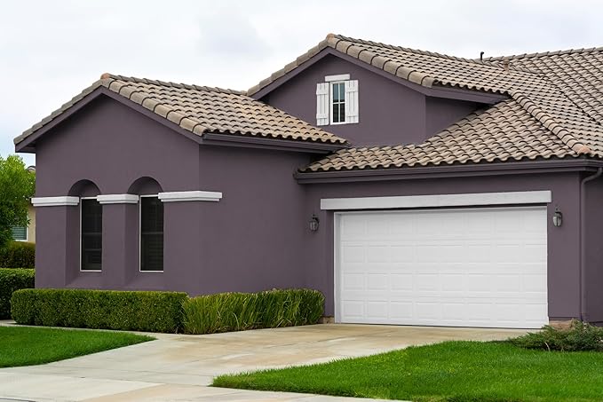 EVOLVE Paint & Primer: Environment-friendly, Low Sheen with One-coat Coverage for Interior & Exterior surfaces (Gentle Plum, 5-Gallon)