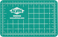 ALVIN GBM Self-Healing Cutting Mat 3.5 x 5 inch | Double-Sided Green/Black | 5-Layer Gridded Surface for Arts, Crafts and Sewing - Model GBM0305