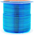 Mandala Crafts 20 Gauge Anodized Aluminum Craft Wire for Jewelry Making - 100 FT Colored Flexible Bondi Blue Wire - Bendable for Bonsai Armature Crafting Sculpting