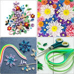 PATIKIL Quilling Strips Paper 600pcs 5mm 39cm Origami Paper Quilling Kits for Art DIY Hand Craft Christmas, Dark Green
