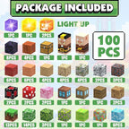 Magnetic Building Blocks, Magnetic Blocks STEM Construction Toys, Montessori Sensory Stacking Toys for Toddlers, Magnet Cubes with Light Blocks, Christmas Birthday Gifts for Kids Age 3 4 5 6 7 8-12