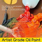 MEEDEN Artist Grade Oil Paint: Payne's Gray - 170ml/5.7oz Tube - Professional Art Paints for Canvas Painting