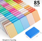 Polymer Clay 85 Colors, Modeling Clay for Kids, Oven Bake Molding Clay Kit,DIY Starter Kits with Sculpting Tools and Accessories, Art and Craft Gifts for Kids and Adults.