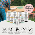 Chalky Chicks All-in-One Chalk Paint for Furniture or Cabinet - 8 Fl Oz - Matte Finish Sweet 16 (Pink) for Metal, Wood Furniture Paint - No Sanding All-in-One for Home Decor & Crafts, USA Made