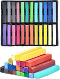 Neliblu 24-Piece Soft Pastels for Kids - Multi Color Pastel Chalk for Art Painting - Pastel Sticks Suitable on Paper, Blackboards, Sidewalk Blocks - For Kids, Adults, Professional Artists