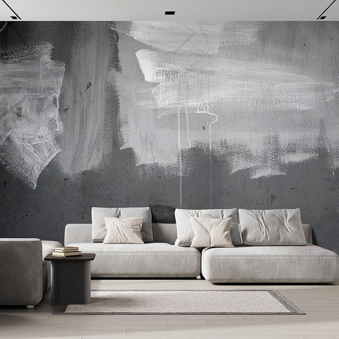 wall26 Wall Sticker/Wall Mural Metal Background, Not Peel and Stick, Non-Woven Wallpaper Decorative for Bedroom, Living Room, Office - 108x168 inches